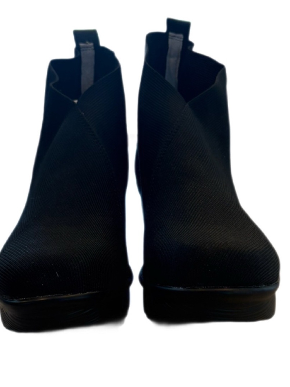 bernie mev. Black Wedge Ankle Booties - Picture 5 of 8